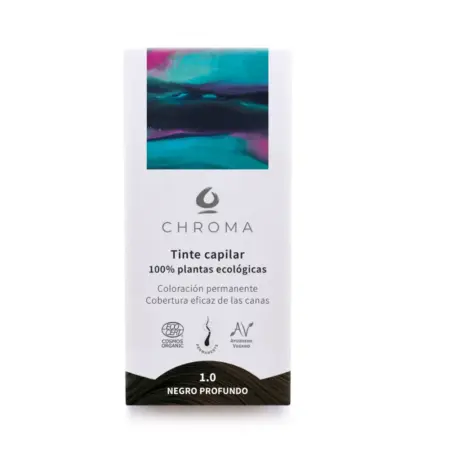 Chroma Tinte Natural 1.0 Negro Profundo 100g